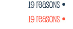 19 reasons français
